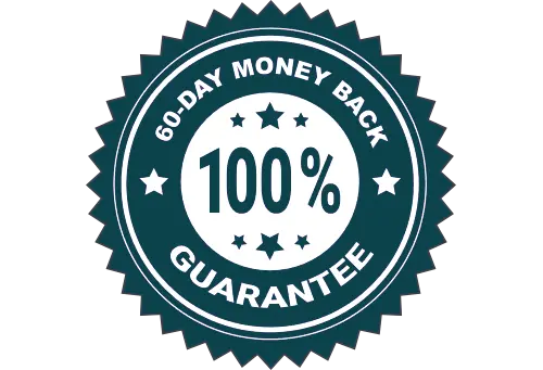 60 days Money Back Guarantee Steel Flow Pro